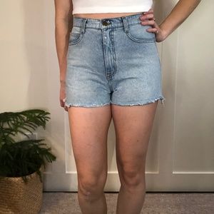 AMERICAN APPAREL Denim Shorts